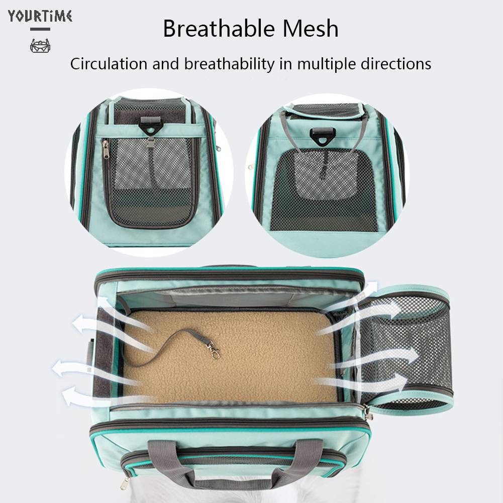 Túi Địu Thú Cưng Thoáng Khí Chống Thấm Nước Siêu Nhẹ Tiện Dụng Mang Theo Du Lịch