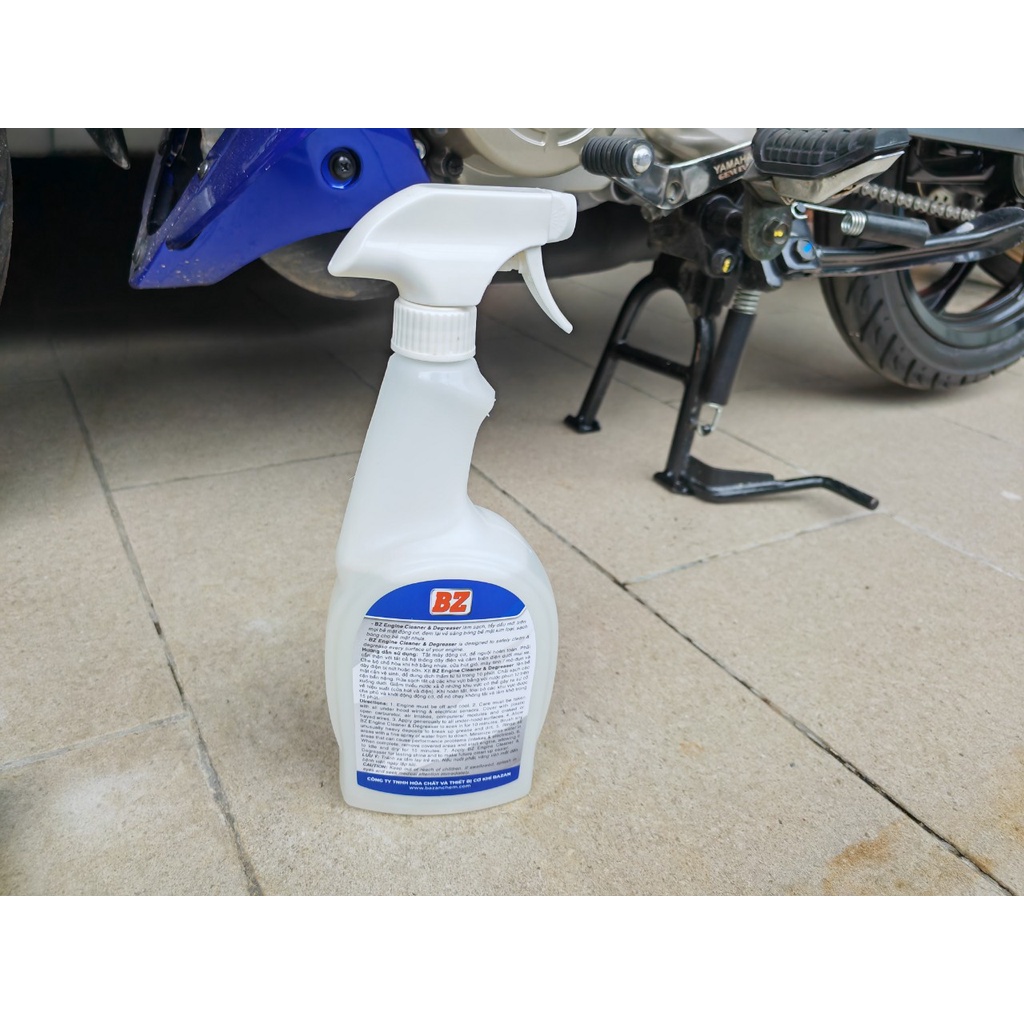 Dung Dịch Vệ Sinh Đa Năng BZ Tẩy Dầu Nhớt Lốc Máy,Khoang Máy