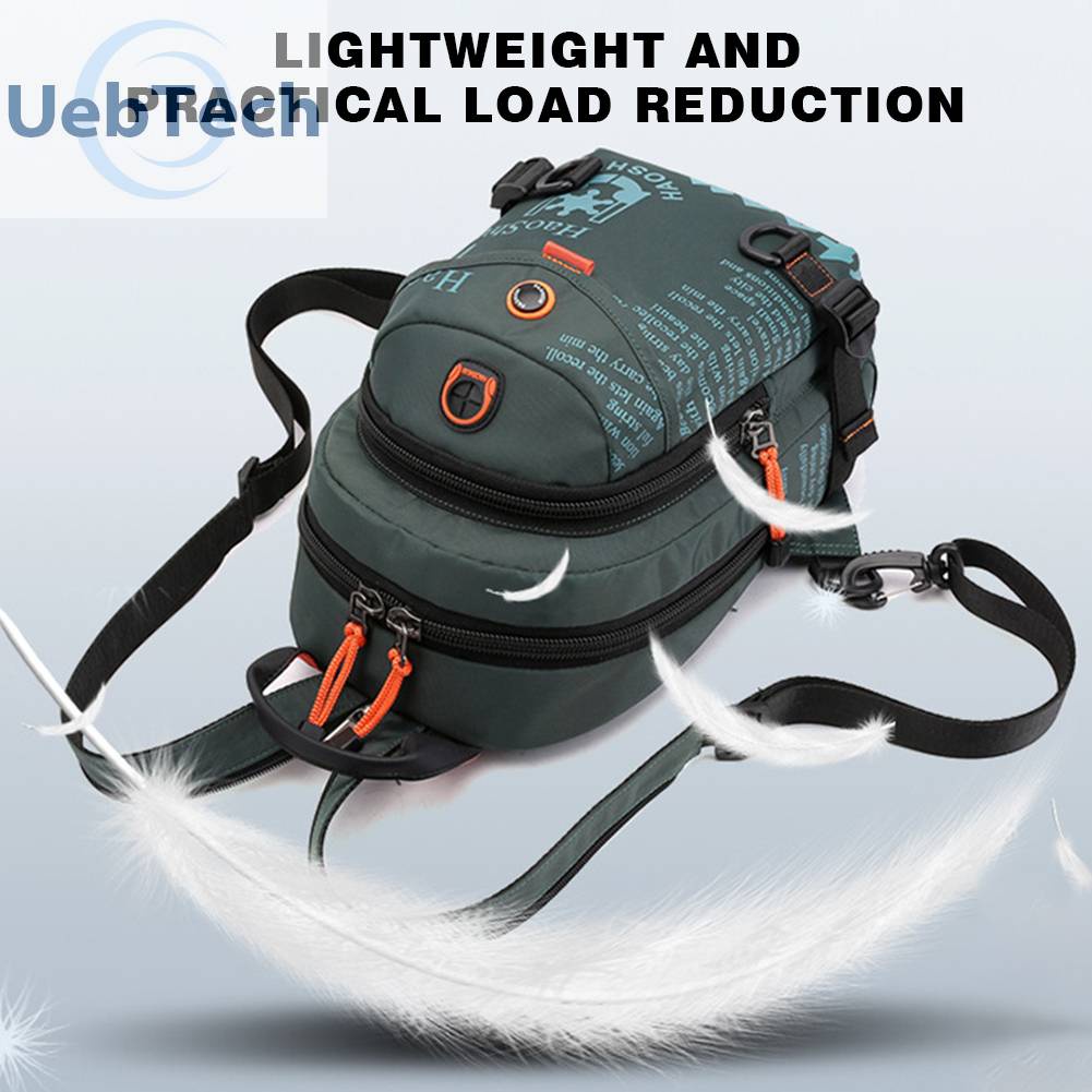 Túi Đeo Chéo Thể Thao Bằng Nylon Chống Trầy Xước Cho Nam