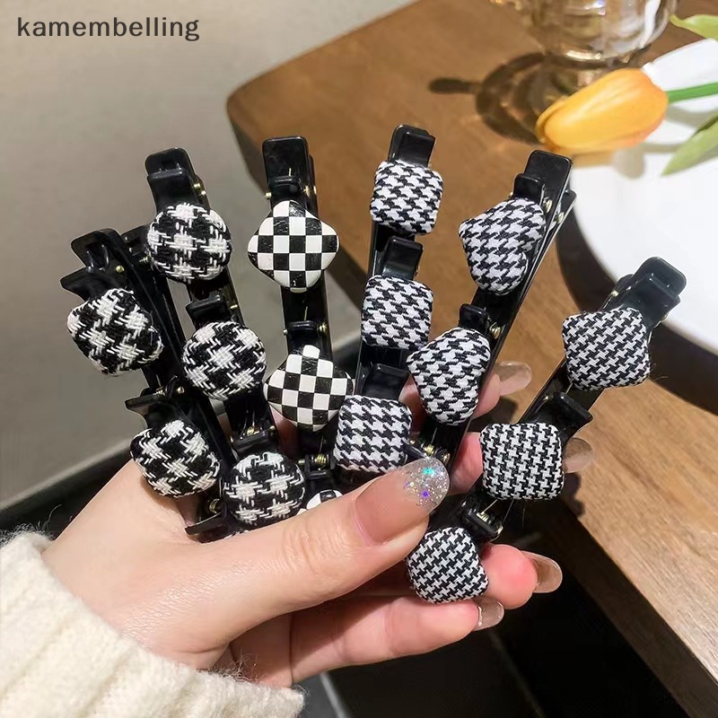 Kẹp Tóc Bện Dây Hai Lớp Dễ Thương Thời Trang Cho Nữ