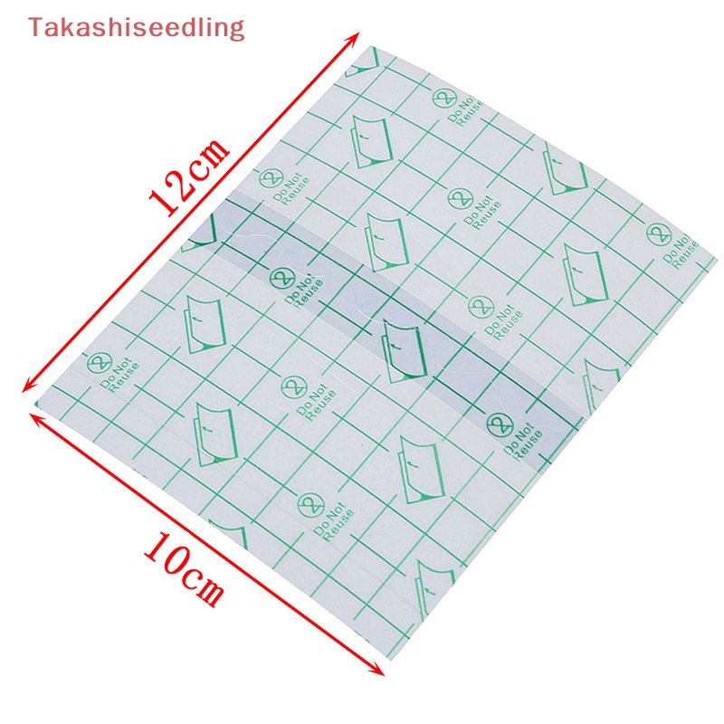 Set 10 Miếng Dán Cố Định Vết Thương Trong Suốt Chống Thấm Nước