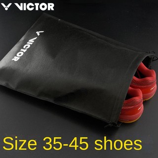 Túi đựng giày VICTOR Victory Túi đựng giày cầu lông nhẹ độc lập Giày Tennis Túi đựng giày dây rút