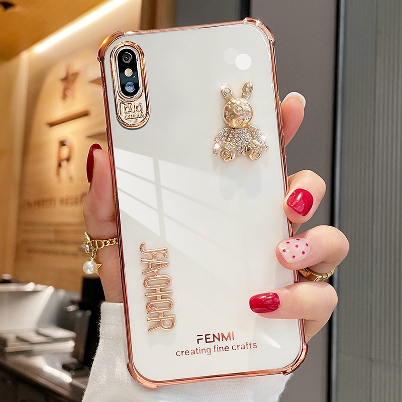 Ốp Điện Thoại Họa Tiết Hoạt Hình Dễ Thương Cho iphone xsmax X / xs 6plus 7 / 8p