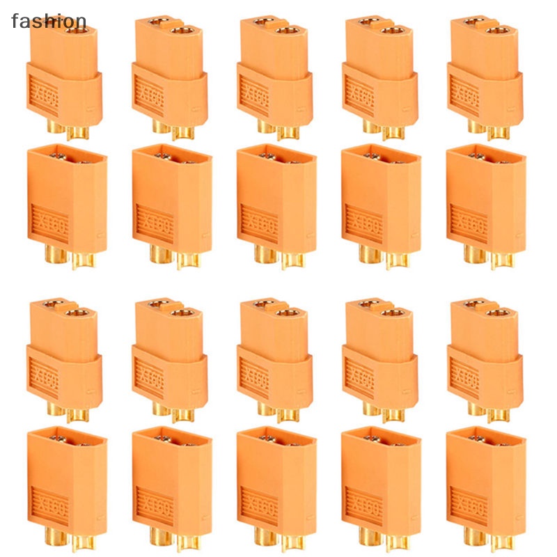 20 cái 10 cặp XT60 Nam Nữ đạn kết nối phích cắm cho RC LiPo pin vn