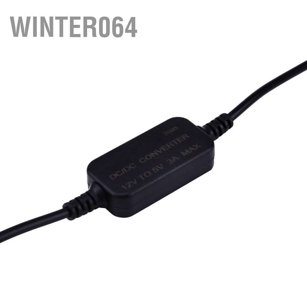 Winter064 Mô-đun Bộ Chuyển Đổi DC 3A 12V Sang 5V Tín Hiệu Đầu Ra USB Nguồn Điện Điều Chỉnh Áp