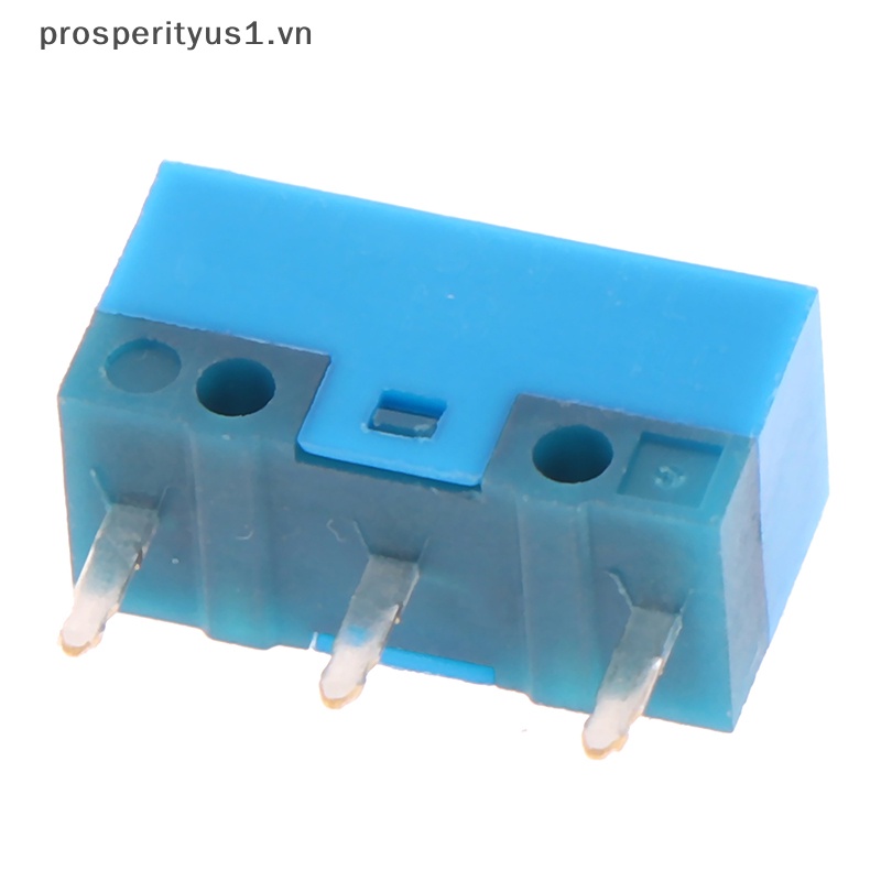 Công Tắc Nút Bấm Máy Tính Micro Switch1 [prosperityus1] Màu Trắng / Xanh Dương / Hồng / Xanh Dương]