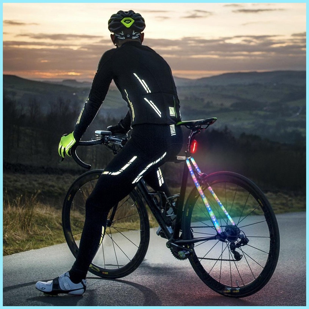 Đèn Cảnh Báo Chống Bụi Chống Nước Trang Trí Bánh Xe Đạp