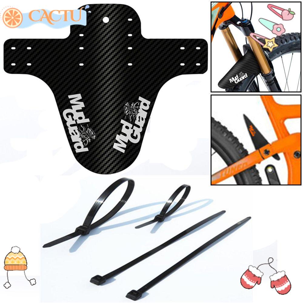 CACTU Tấm Chắn Bùn Nhiều Màu Sắc Cố Định Dễ Dàng Dành Cho Xe Đạp Leo Núi