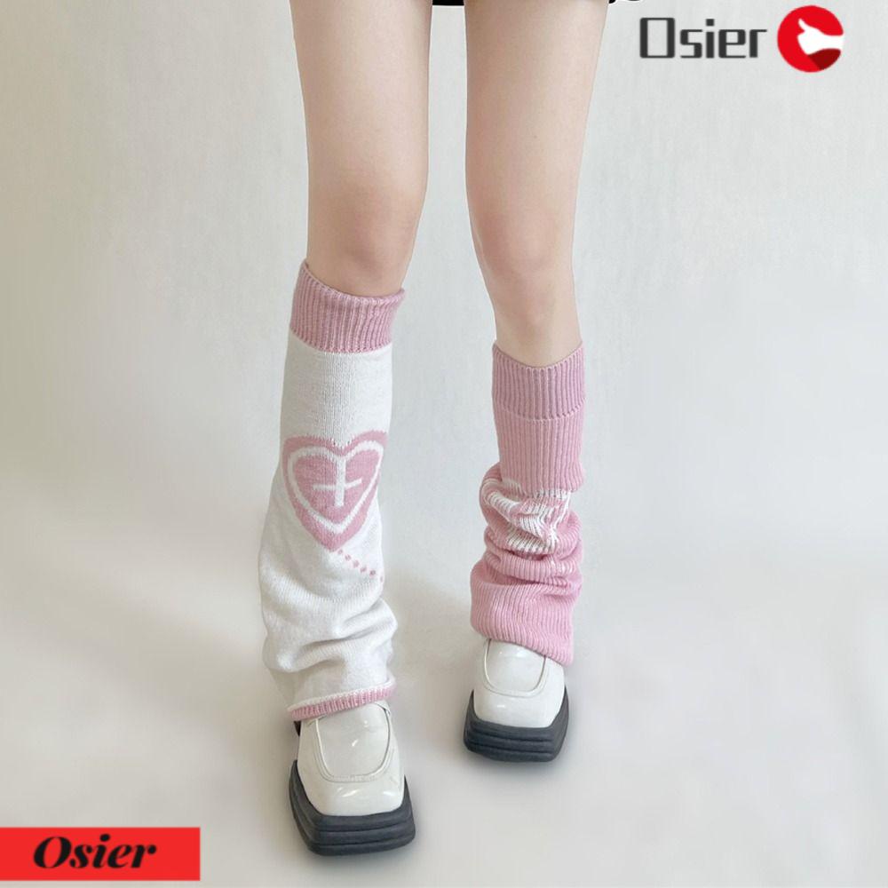 OSIER1 Vớ Đan Len Che Chân Phong Cách Gothic Lolita Cho Nữ