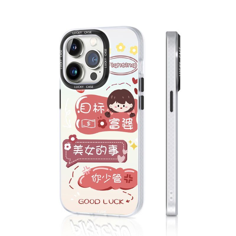 Ốp Điện Thoại Màu Laser In Họa Tiết Fu Granny 1314 Cho Iphonexr12678Plus promaxIMD 7LPT