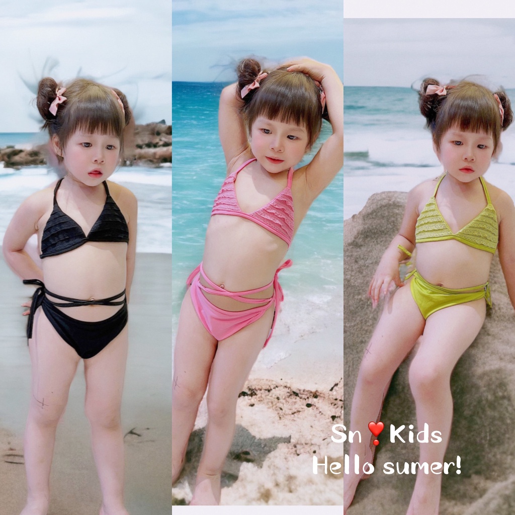 ĐỒ BƠI, BIKINI,ÁO TẮM CHO BÉ GÁI 8-30KG(SEXI)