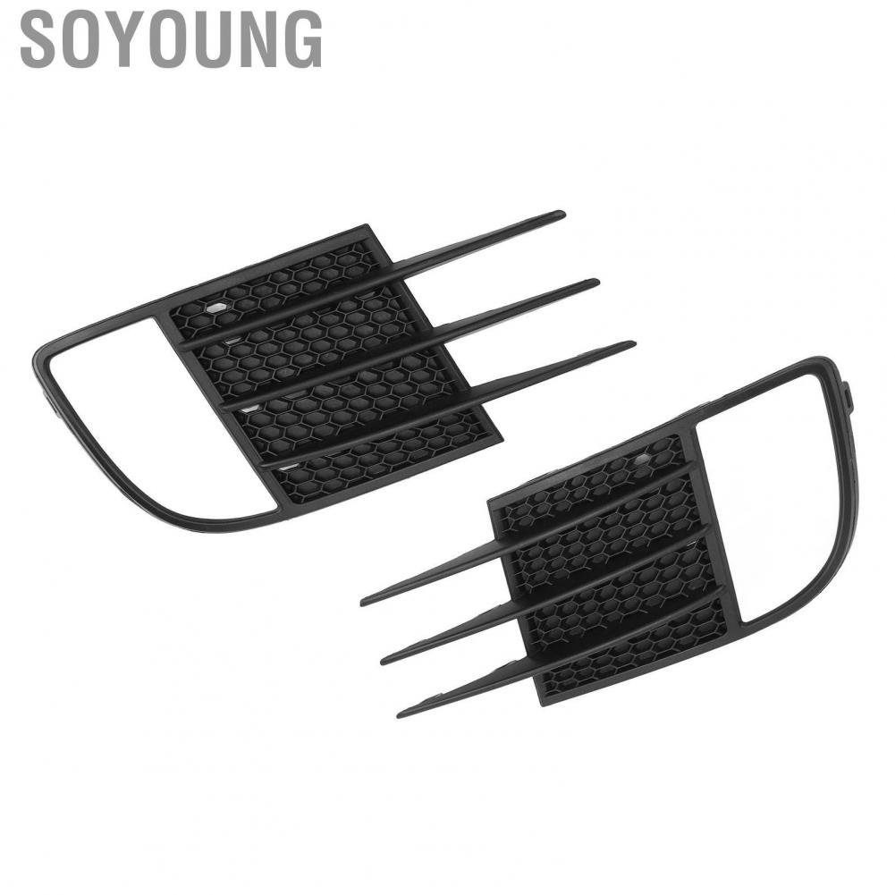 Soyoung Fog Light Grille Cover Grill Front Left High Hardness 5K0853666C Strong Protection for Mk6 GTD