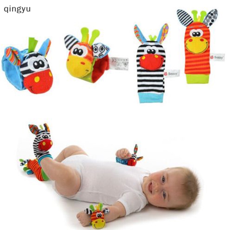 Vớ Lục Lạc Hình Động Vật Cho Bé Sơ Sinh Từ 0-24 Tháng Tuổi