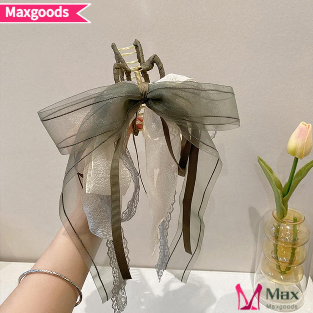 MAXG Kẹp Tóc Phối Ren Thời Trang Chất Lượng Cao