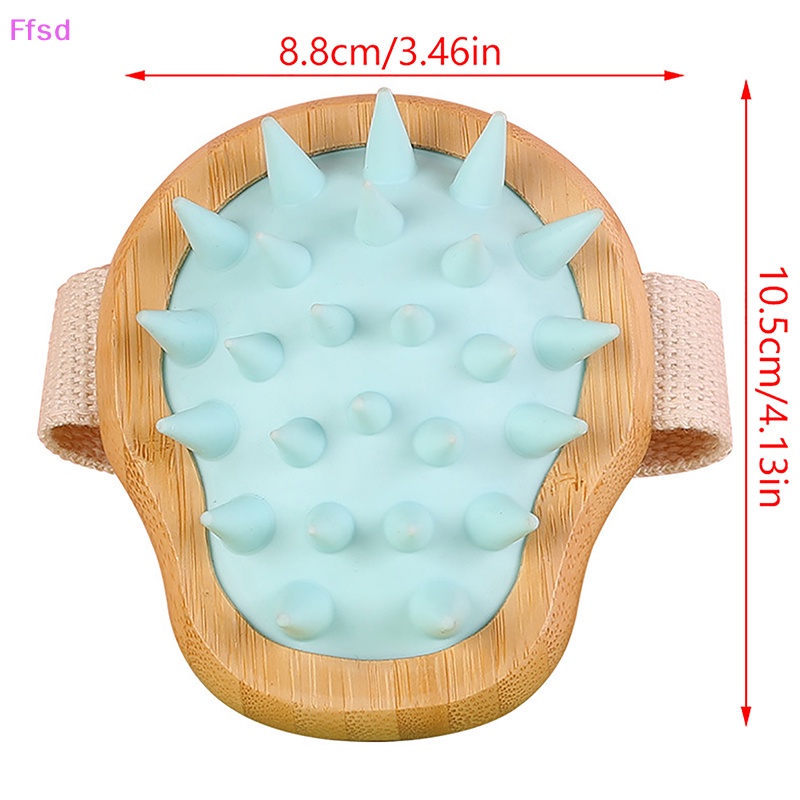 Bàn Chải Tròn Massage Da Đầu Cầm Tay Phyl Lostachys