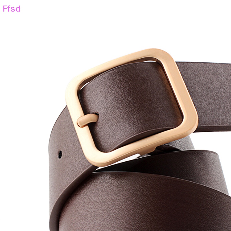 Thắt Lưng Da Khóa Kim Loại Phong Cách Boho Cổ Điển Cho Nữ