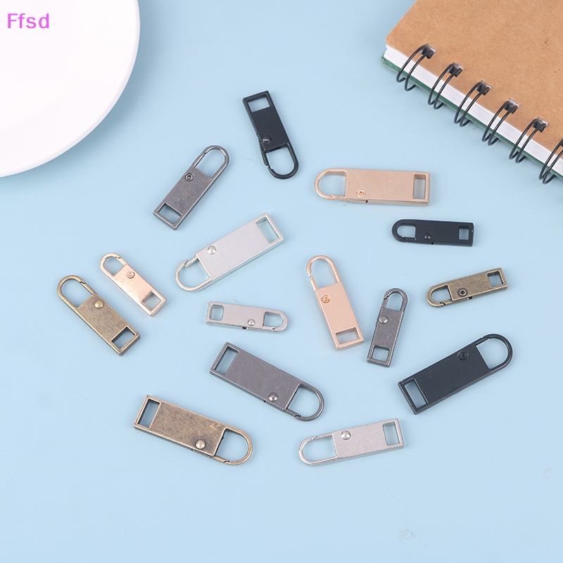 {Ffsd} Set 2 Dây Kéo Kim Loại Gắn Túi Xách Giày Bốt Có Thể Tháo Rời * Bán Chạy