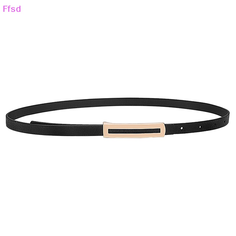 Thắt Lưng Da PU Khóa Kim Loại Thời Trang Cá Tính Cho Nữ