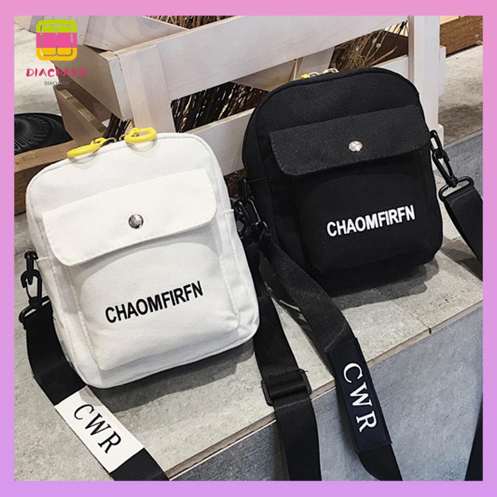 DIACHAVN Túi Xách Vải Màu Trơn Thời Trang Cho Nữ