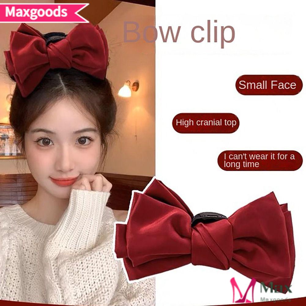 MAXG Kẹp Tóc Hình Cá Mập Hai Mặt Chống Trượt Dễ Thương Cho Nữ