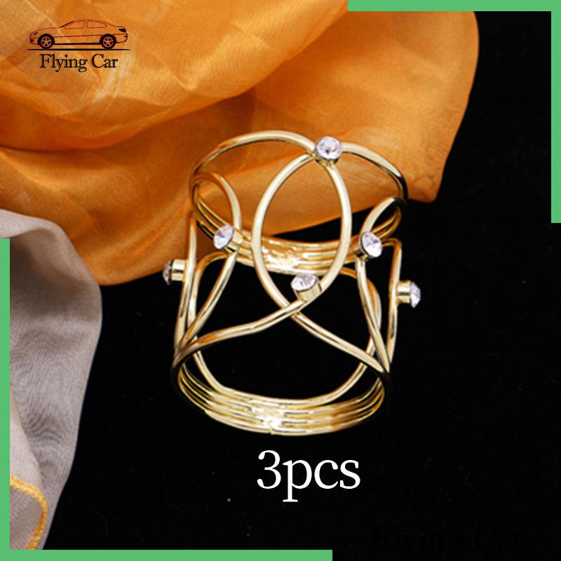 Bộ 3 Vòng Giữ Khăn Ăn Tiện Dụng Cho Ngày Lễ