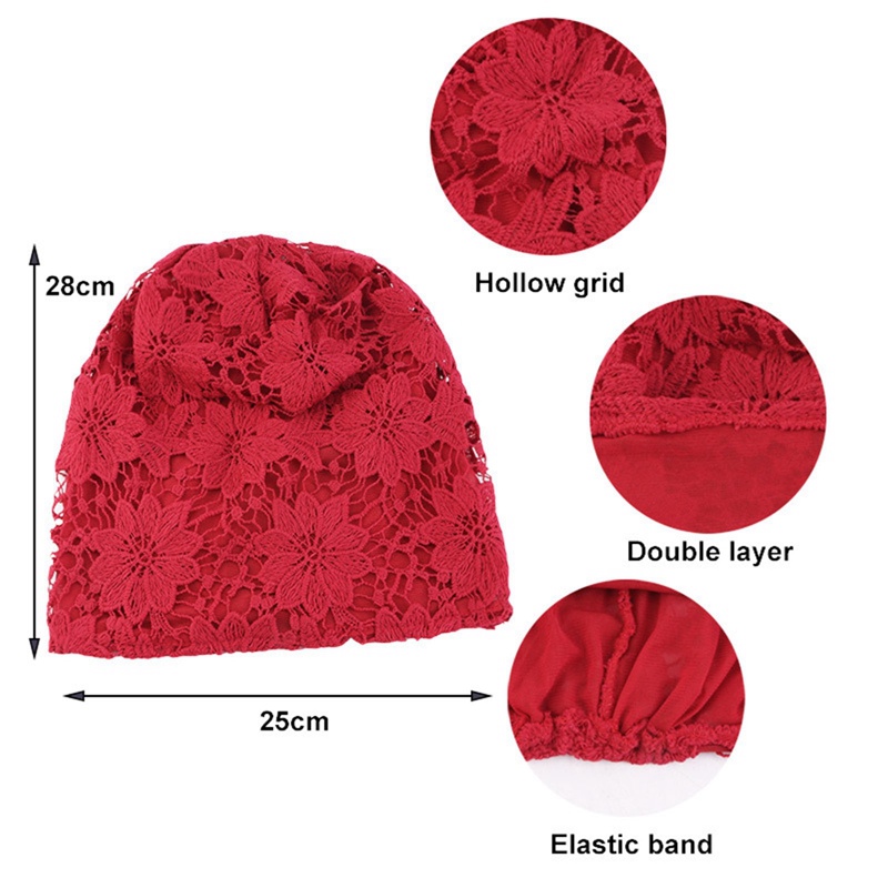 Mũ Beanie Cotton Mềm Mỏng Thoáng Khí Màu Trơn Phong Cách Hip Hop Unisex