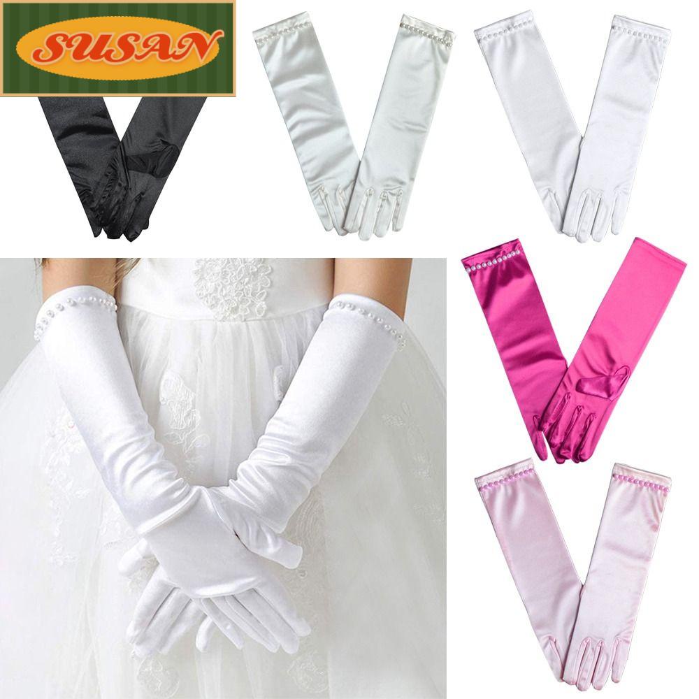 SUSANS Găng Tay Công Chúa Dự Tiệc Cưới Cho Bé Gái