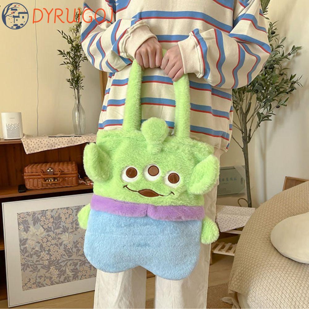 DYRUIDOJ Túi Đựng Đồ Vệ Sinh / Đi Du Lịch Cỡ Lớn Kiểu Hoạt Hình Kuromi Nhồi Bông Dễ Thương