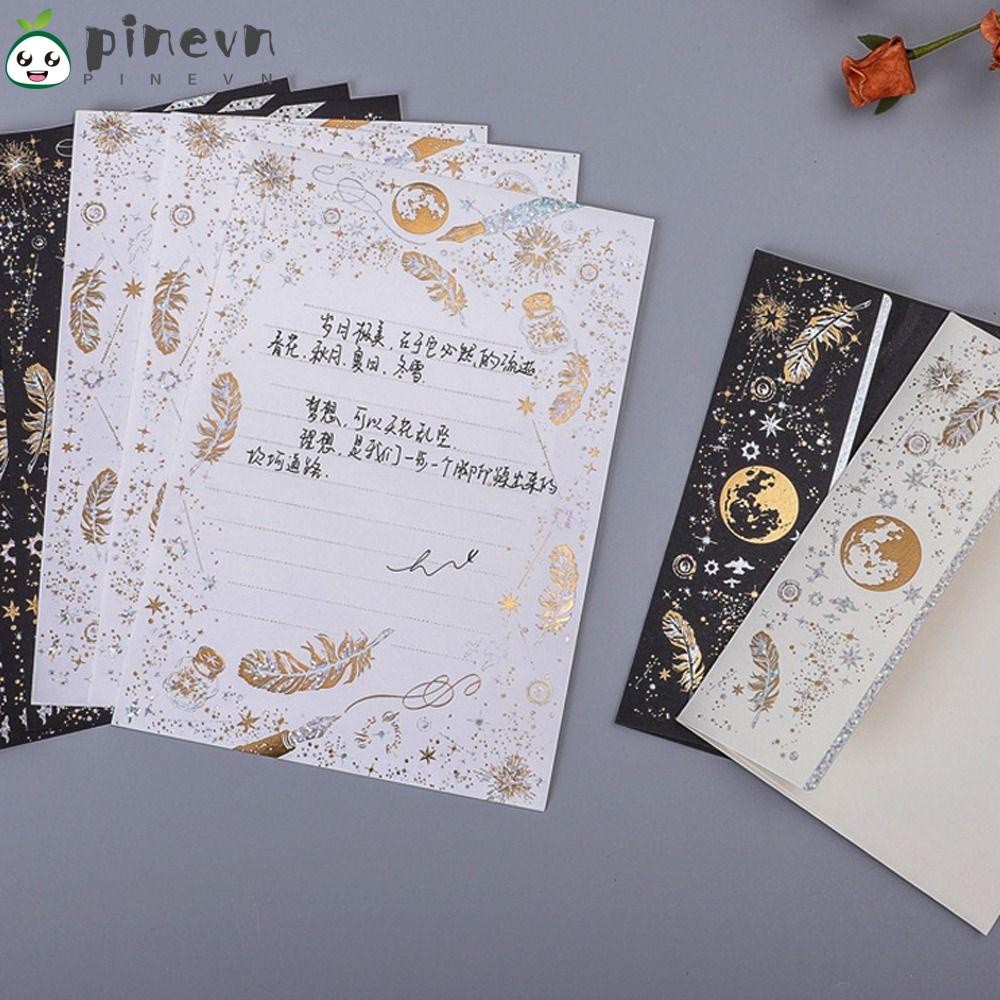 PINEVN Set 10 / 16 Phong Bì Cổ Điển Sang Trọng