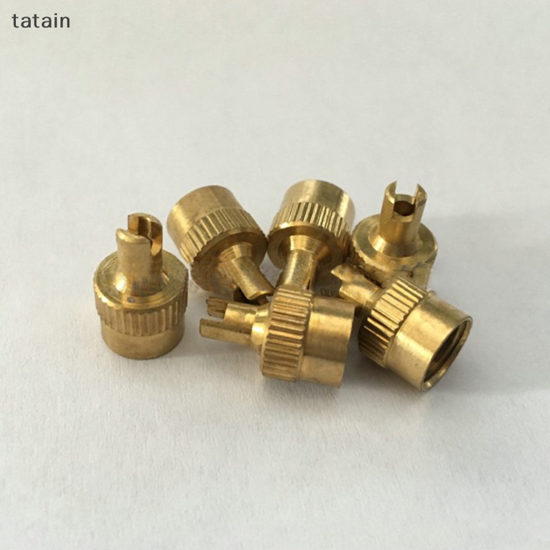 Nắp Van Bánh Xe Hơi / Xe Máy Bằng Đồng Chất Lượng Cao