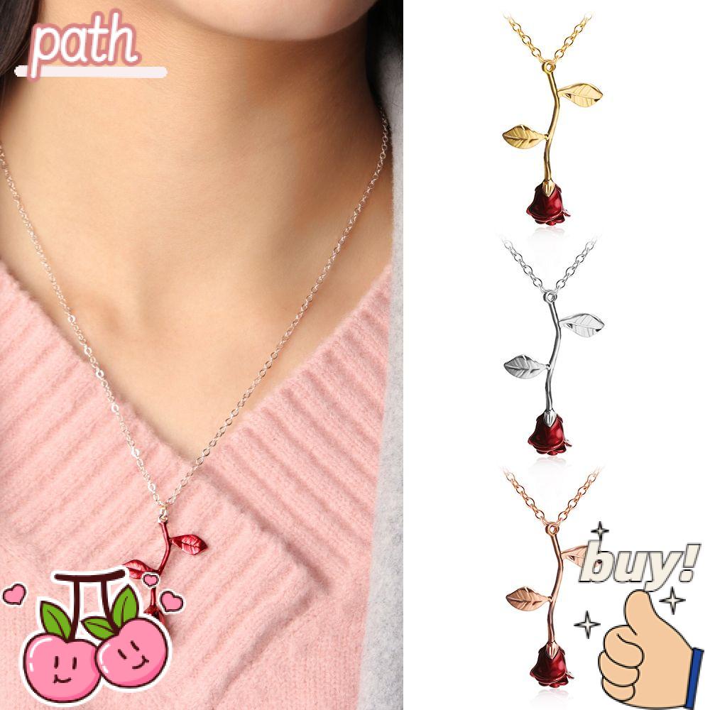 PATH Vòng cổ Xi Mạ Vàng Cho Nữ