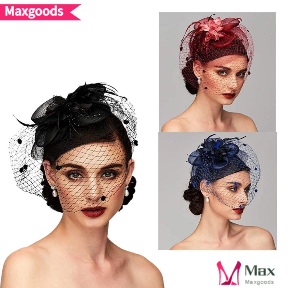 MAXG Kẹp Tóc Lưới Nhiều Màu Sắc Thời Trang Dành Cho Nữ