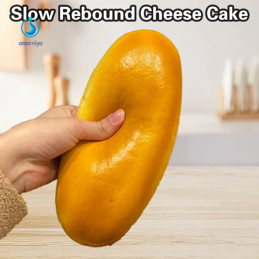 (Shop Amart) Mô Hình Bánh Mì Phô Mai Màu Sắc Tươi Sáng