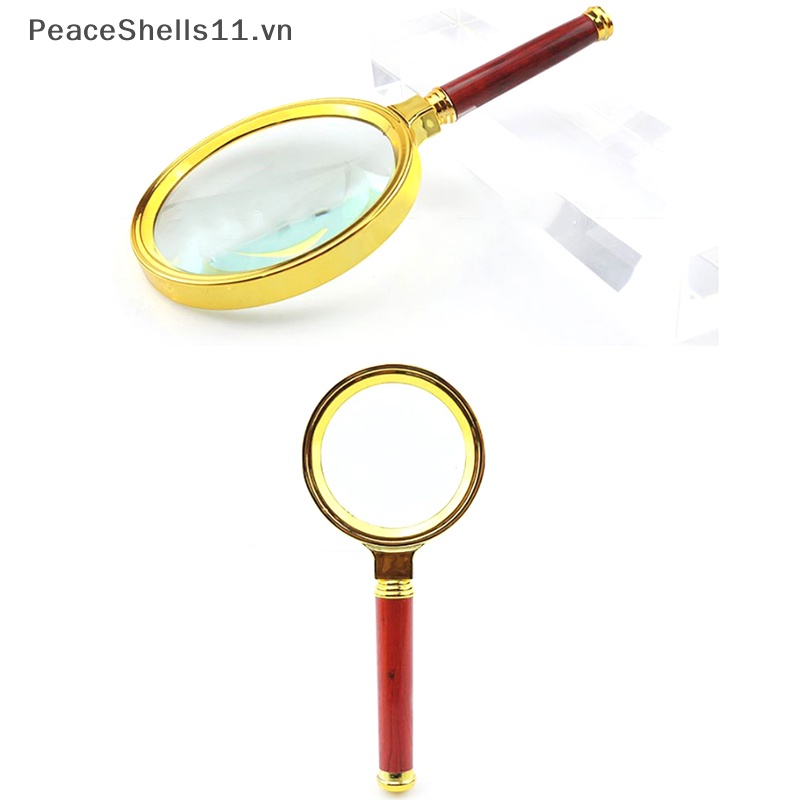 Kính Lúp Cầm Tay 10X 60 / 70 / 80 / 90 / 100mm Tiện Dụng