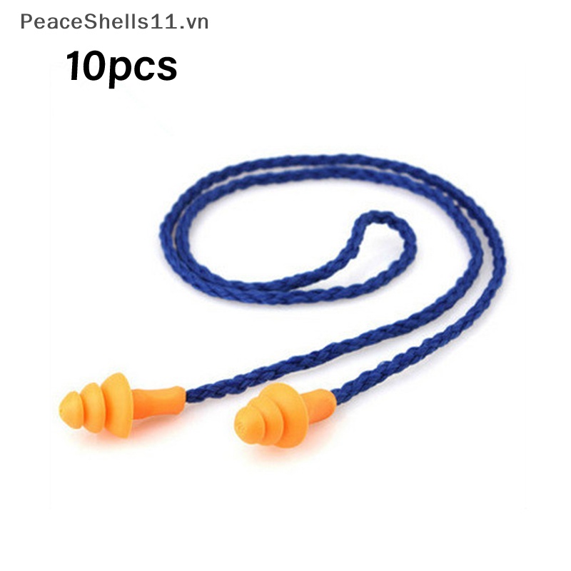 Set 10 Nút Silicone Bảo Vệ Tai Chống Ồn
