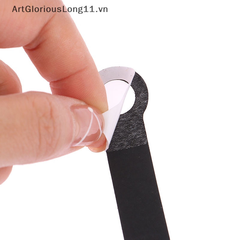 Set 50 Tấm Giấy Cứng Tự Dính 4x10cm Trưng Bày Trang Sức Vòng Đeo Tay