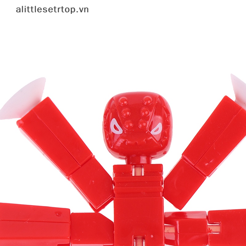 Alittlesetrtop stikbot puppet sucker joint puppet freeze action hình quay phim hoạt hình chân máy.