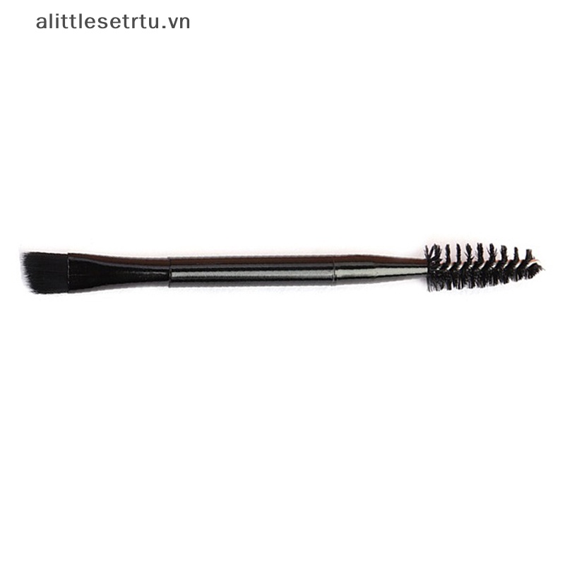 Set 10 Cọ Trang Điểm Lông Mày Kẻ Mắt Thiết Kế Hai Đầu Tiện Dụng