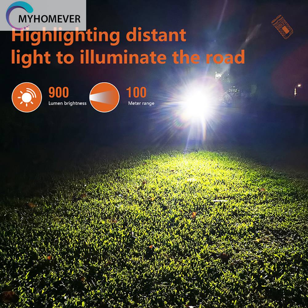 Móc Khóa Đèn Pin Mini Độ Sáng Cao 900LM