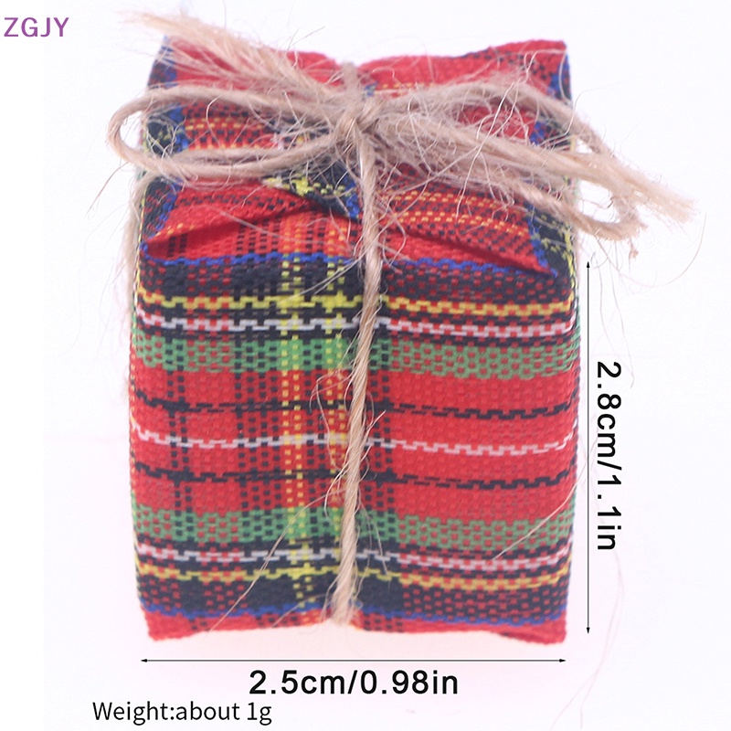 Set 5 Hộp Quà Đồ Chơi Trang Trí Nhà Búp Bê Phong Cách Scotland Mới