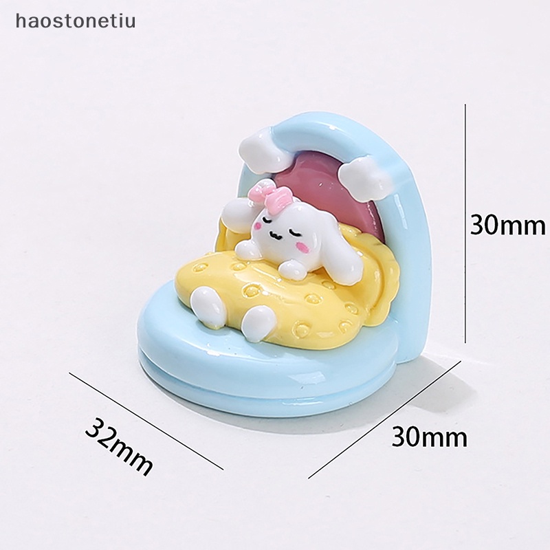 Vỏ Chăn Mini 3D Bằng Nhựa Resin Kèm Gối Ôm DIY In Hình Em Bé Đang Ngủ Cho Nhà Búp Bê