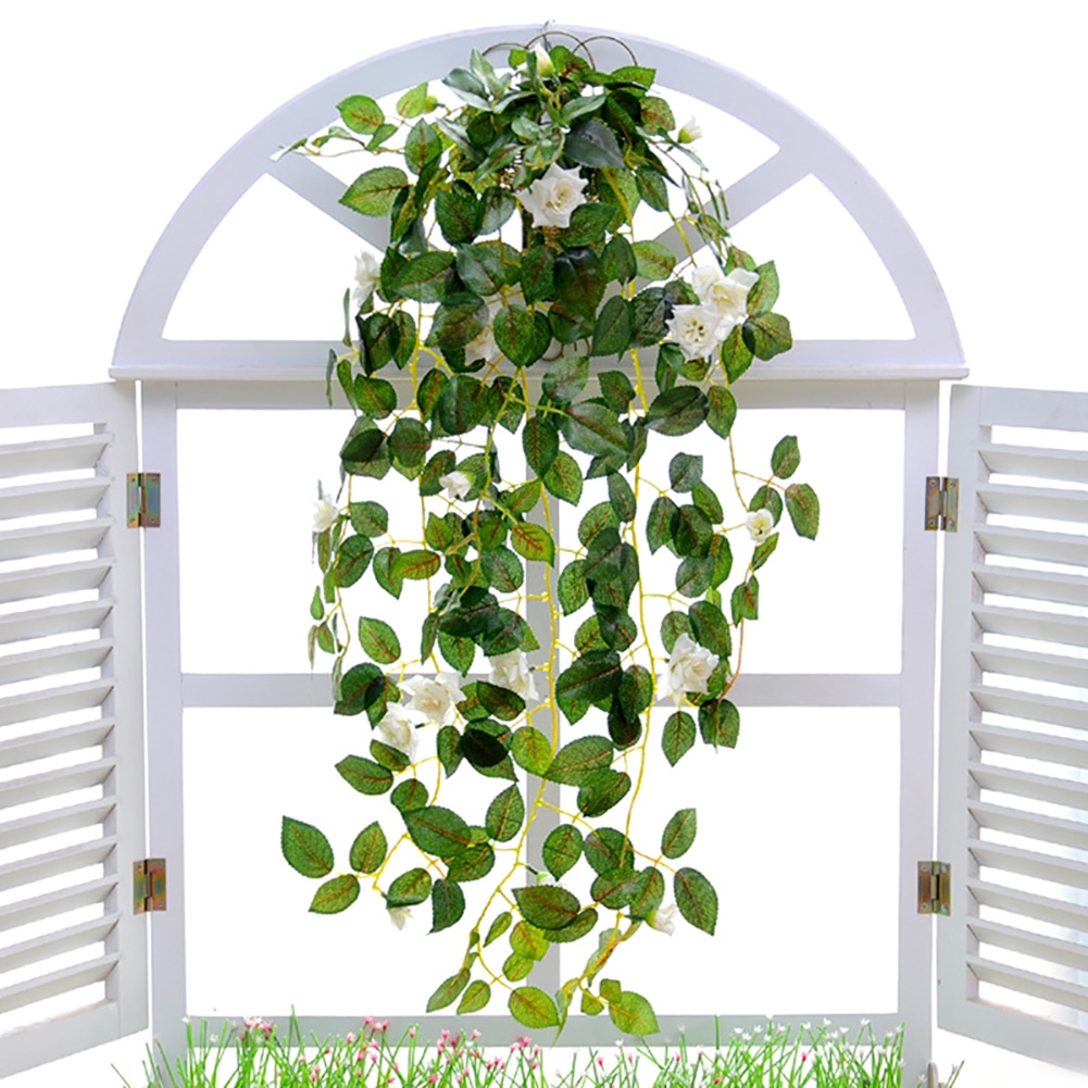 1 Nhánh Lá Hoa Nhân Tạo Trang Trí Nhà Cửa / Tiệc Cưới DIY