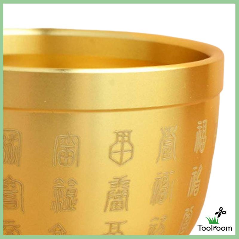 Chén Phong Thủy May Mắn Bằng Đồng Thau Để Bàn Trang Trí