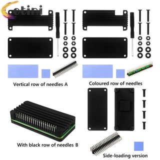 Bộ Vỏ Nhôm Làm Mát Và Pin Cho Raspberry Pi Zero 2W