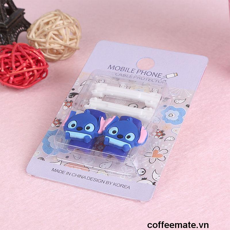 ⚡Nút Gắn Bảo Vệ Dây Cáp Sạc, Tai Nghe Hình Thú Hoạt Hình Ngộ Nghĩnh