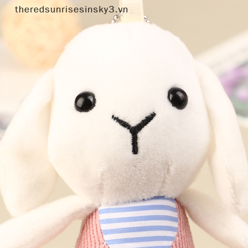 1 Móc Khóa Hình Thỏ Nhồi Bông 14cm Thời Trang