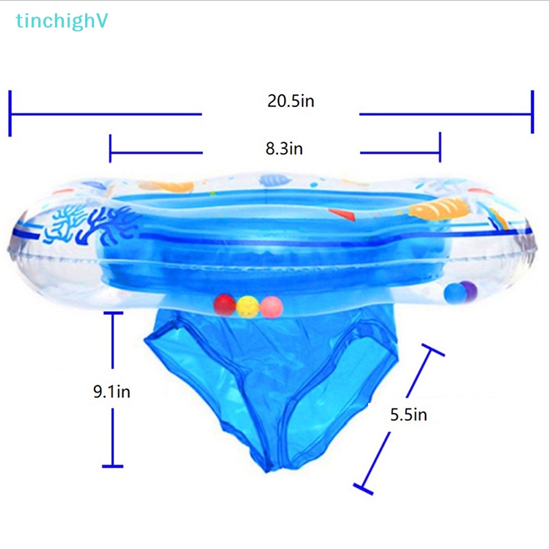 Phao Bơi Đôi Bơm Hơi Chống Rò Rỉ Dành Cho Trẻ Em  [Mới] [Mới]