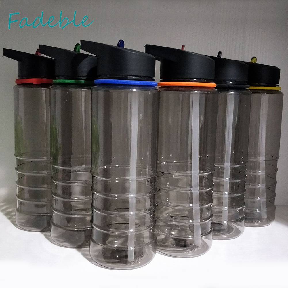 Bình Nước 800ML Kèm Ống Hút Có Thể Tái Sử Dụng