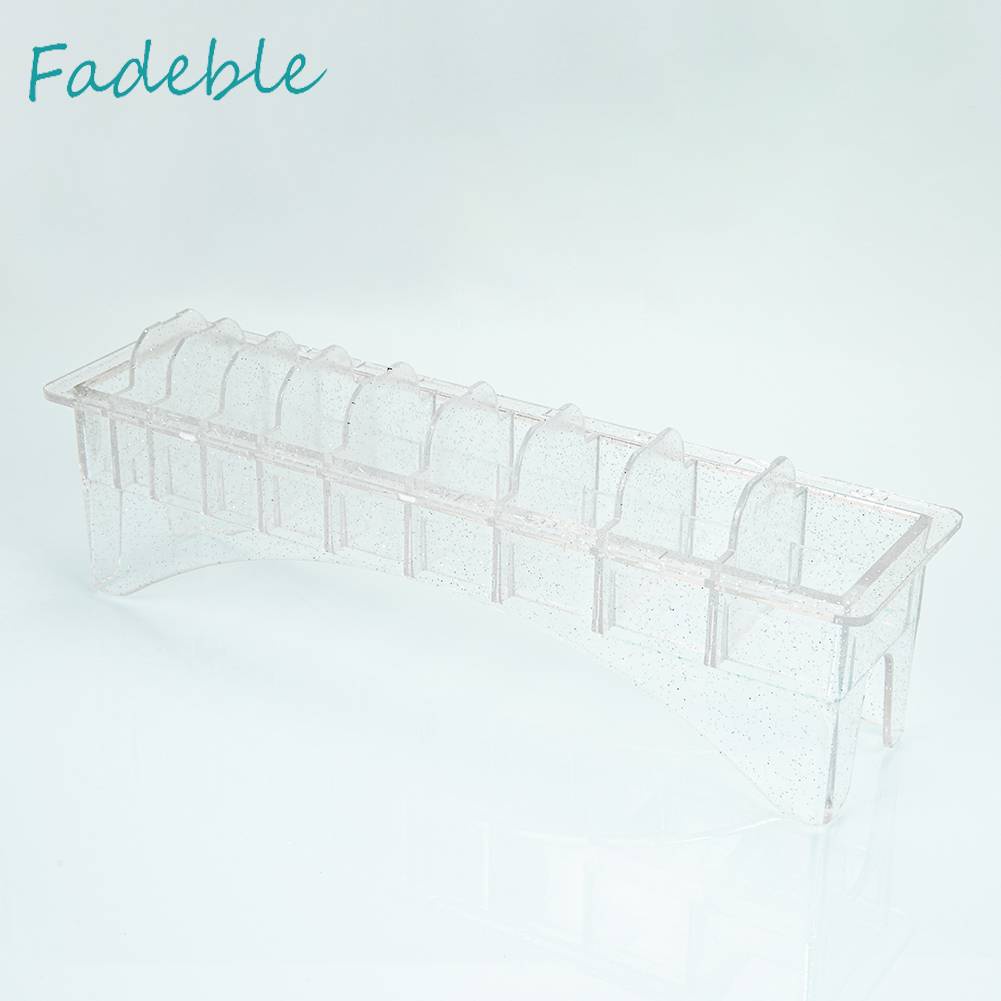 Hộp Đựng Lược Chải Tóc 10 Ngăn Bằng Nhựa Siêu Bền Tiện Dụng Cho Salon