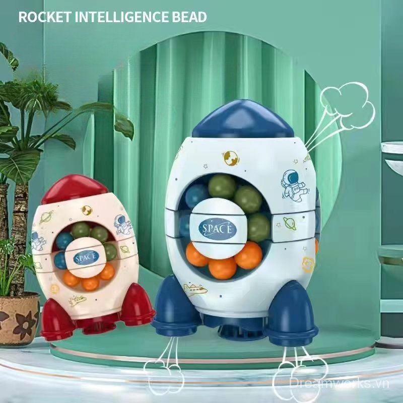 Đồ Chơi Khối Rubik Hình Burger Giáo Dục Tiểu Học Phát Triển Trí Tuệ Cho Trẻ Mẫu Giáo